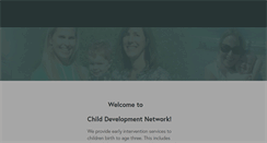 Desktop Screenshot of childdevnetwork.org